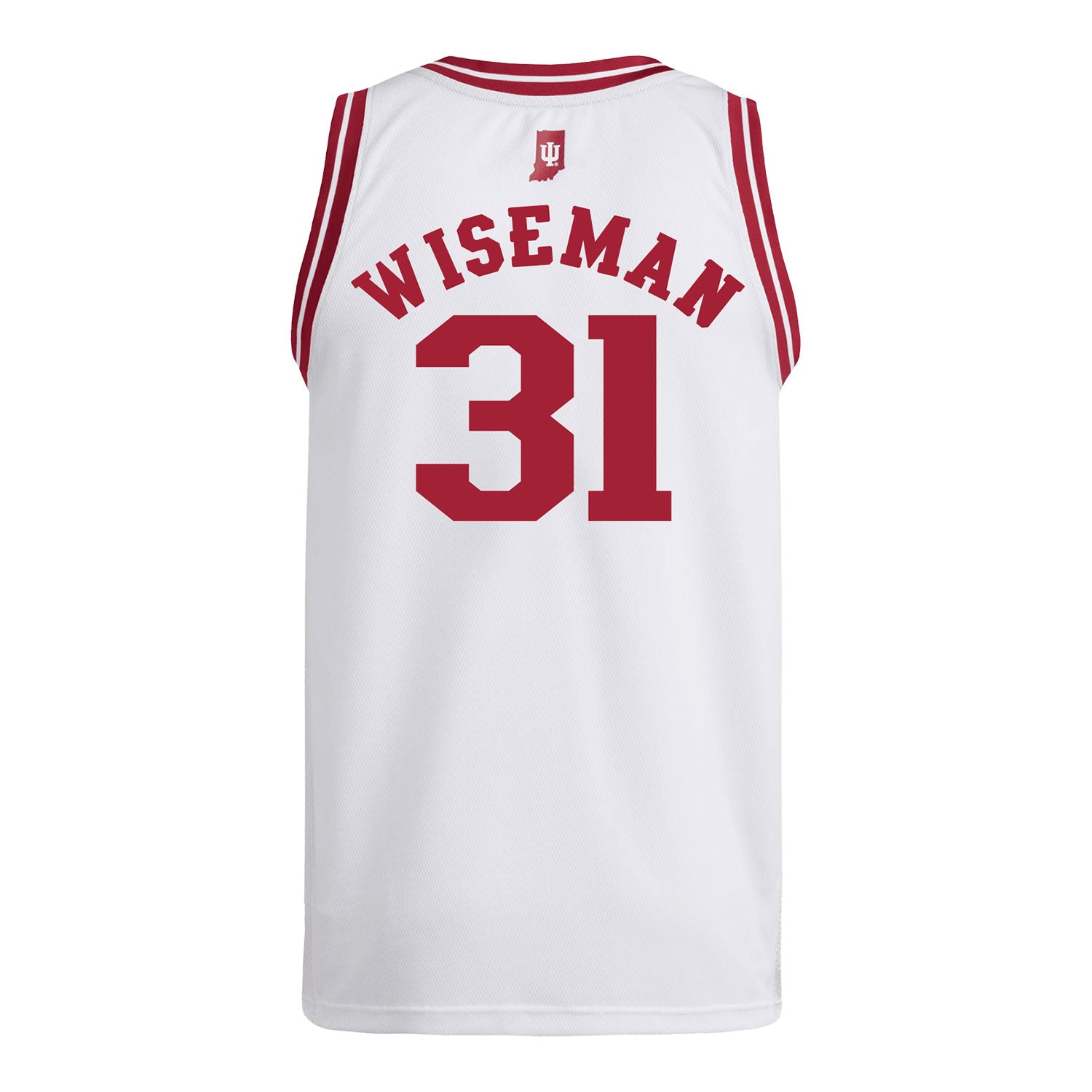 Indiana Hoosiers Adidas #31 Faith Wiseman Student Athlete White Basketball Jersey