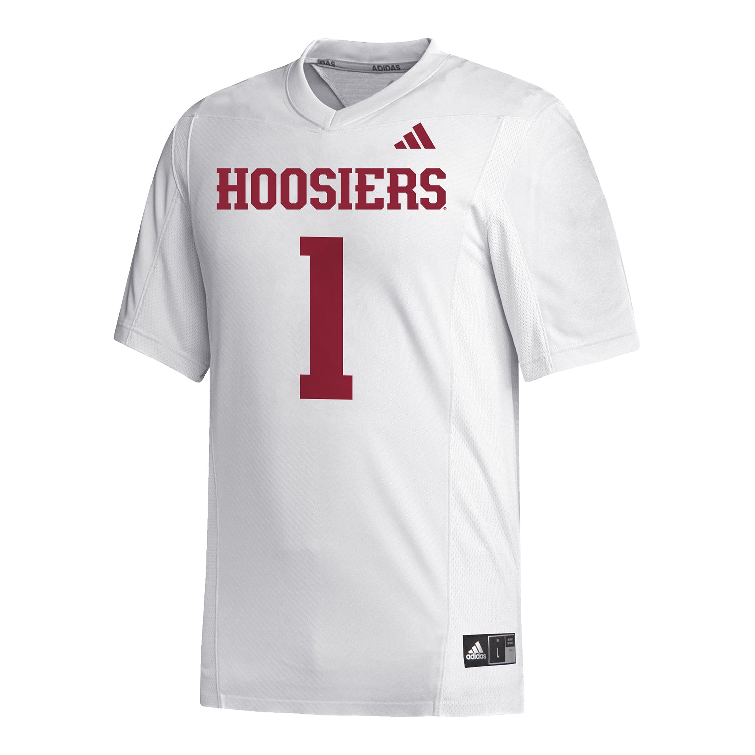 Indiana Hoosiers Adidas #1 Roman Hemby Student Athlete White Football Jersey