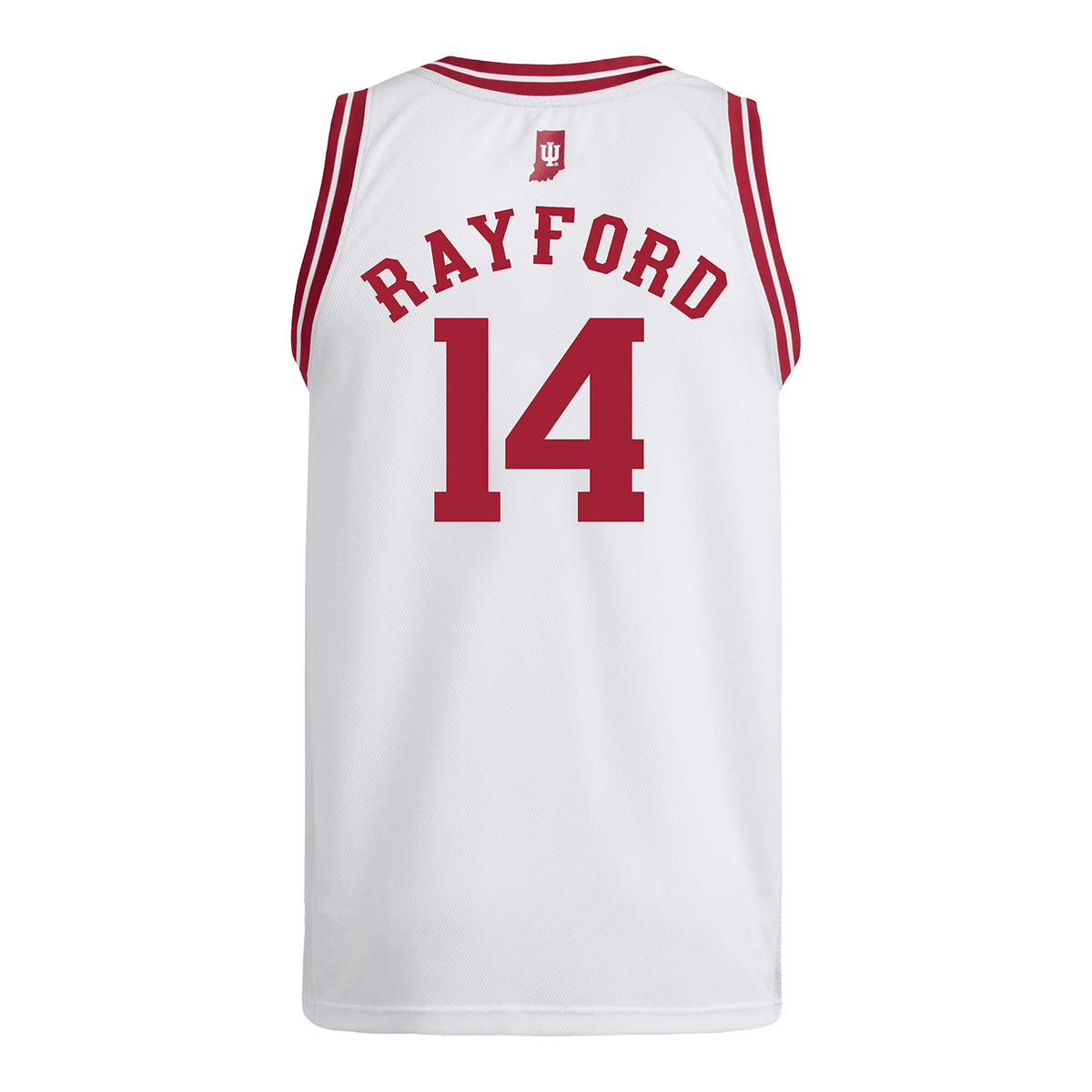 Indiana Hoosiers Adidas #14 Jordan Rayford Student Athlete White Basketball Jersey