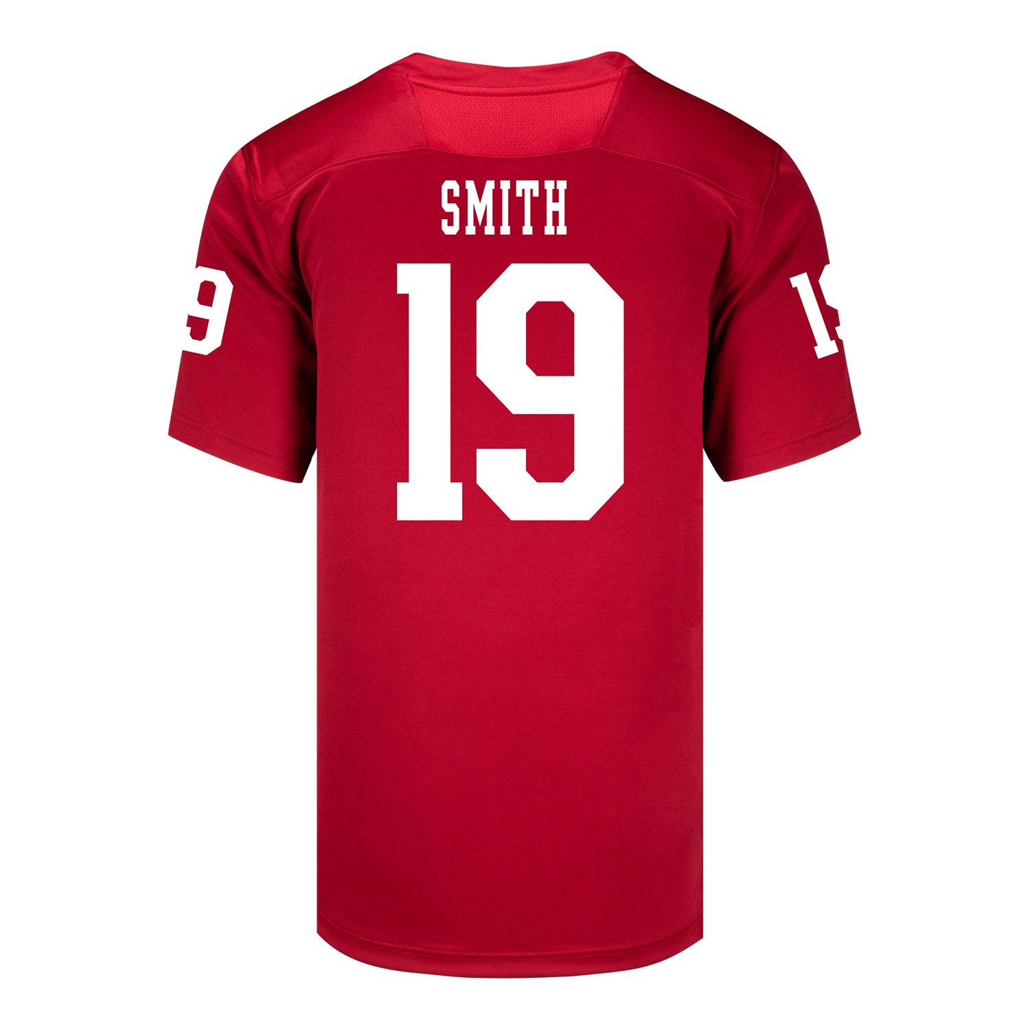 Indiana Hoosiers Adidas Football Student Athlete #19 Zacharey Smith Premier Football Jersey