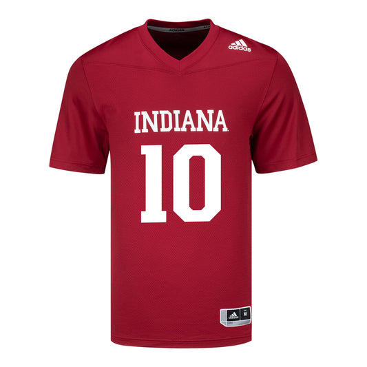 Indiana Hoosiers Adidas #10 Ryan Gandy Student Athlete Football Jersey