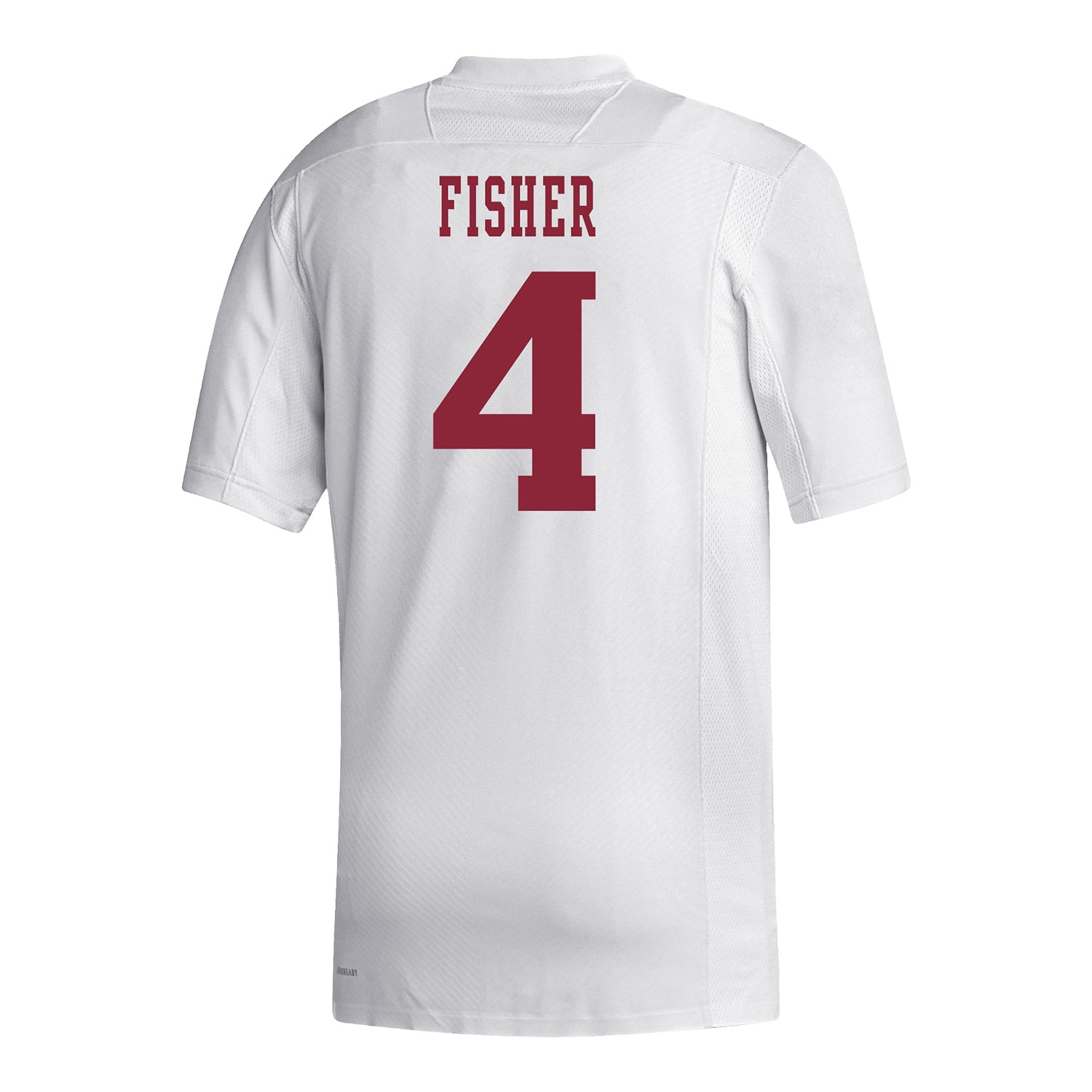 Indiana Hoosiers Adidas #4 Aiden Fisher Student Athlete White Football Jersey