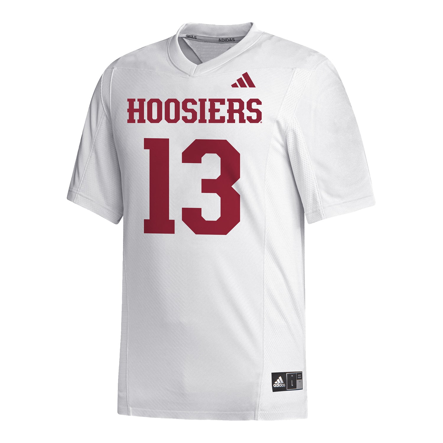 Indiana Hoosiers Adidas #13 Elijah Sarratt Student Athlete White Football Jersey