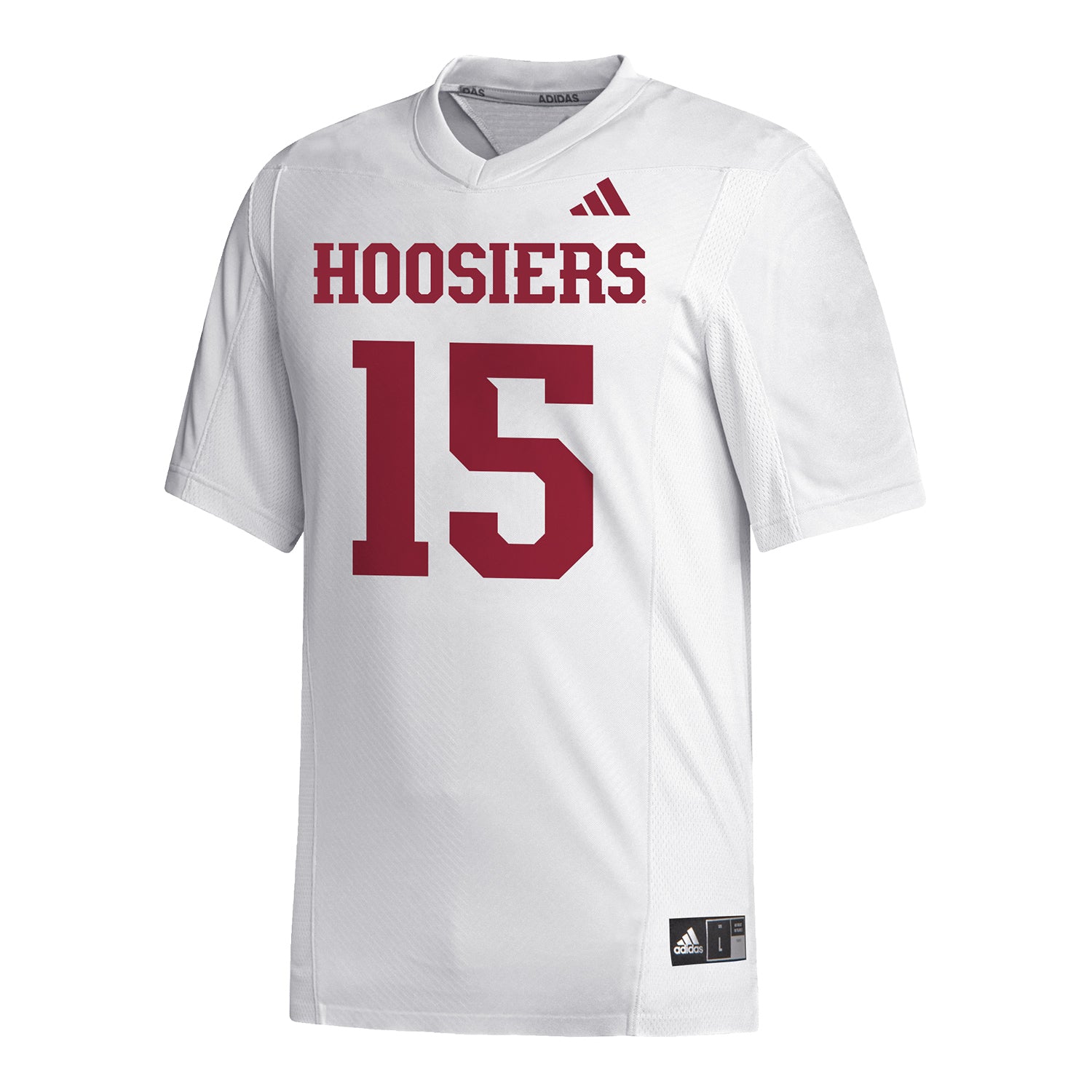 Indiana Hoosiers Adidas #15 Fernando Mendoza Student Athlete White Football Jersey