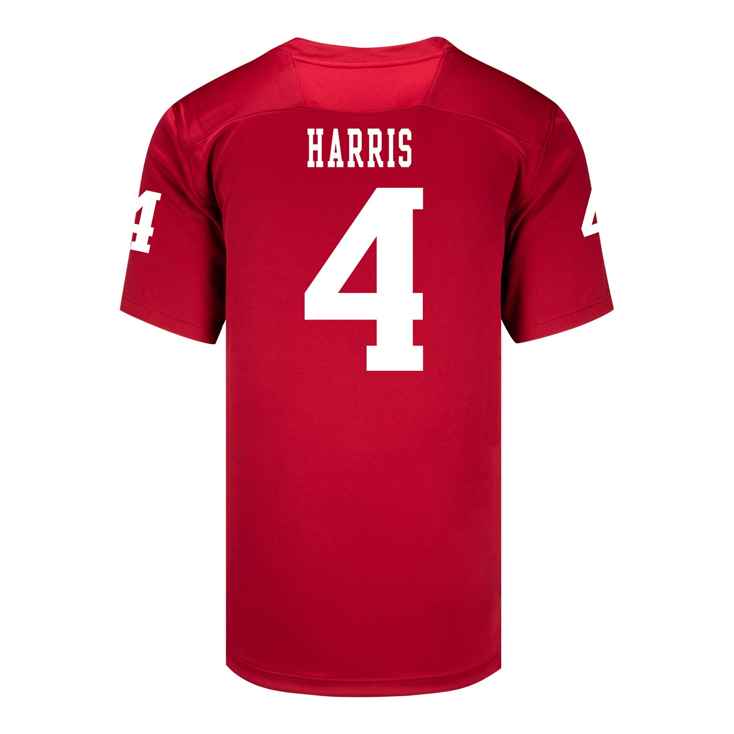 Indiana Hoosiers Adidas Football Student Athlete #4 AJ Harris Premier Football Jersey