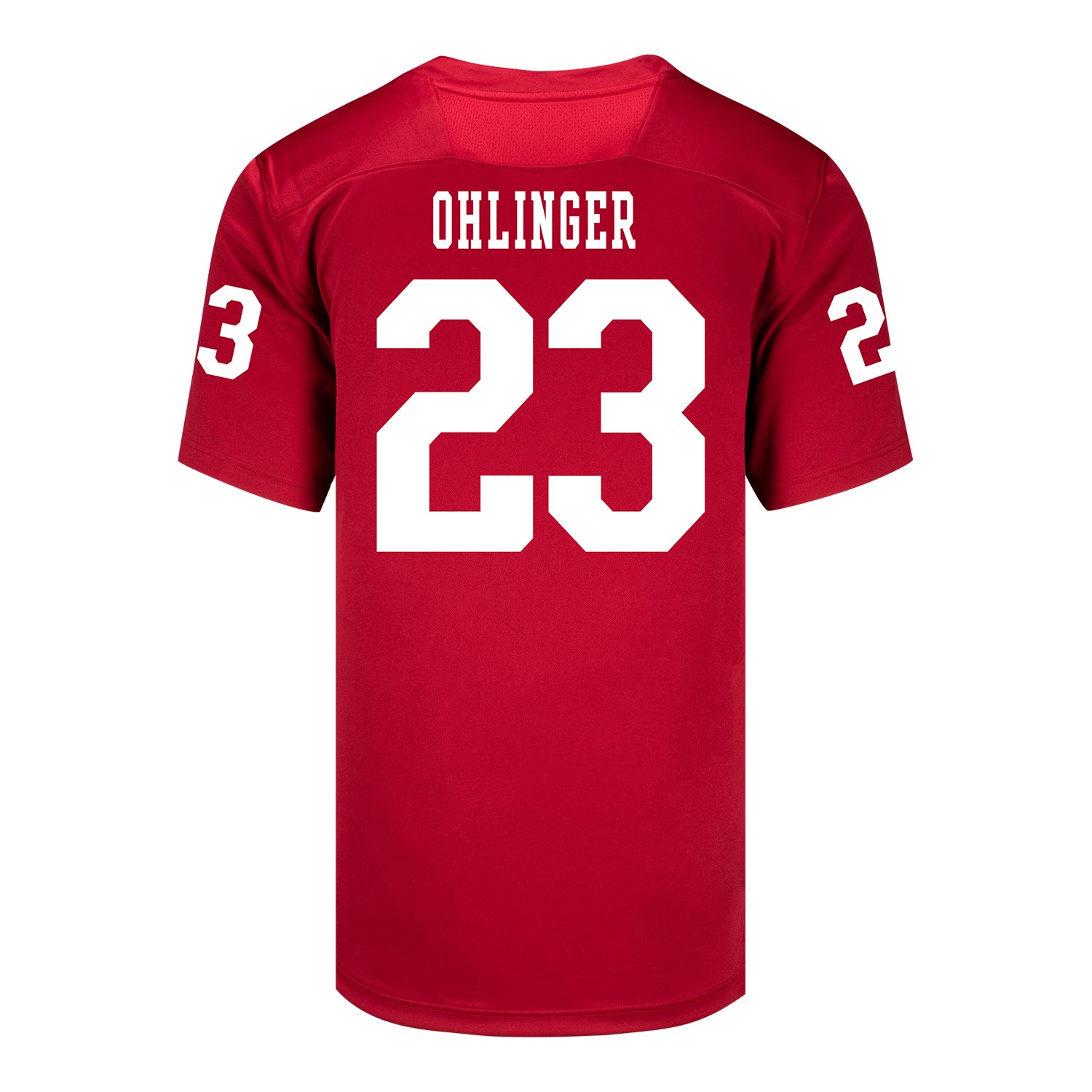 Indiana Hoosiers Adidas Football Student Athlete #23 Henry Ohlinger Premier Football Jersey