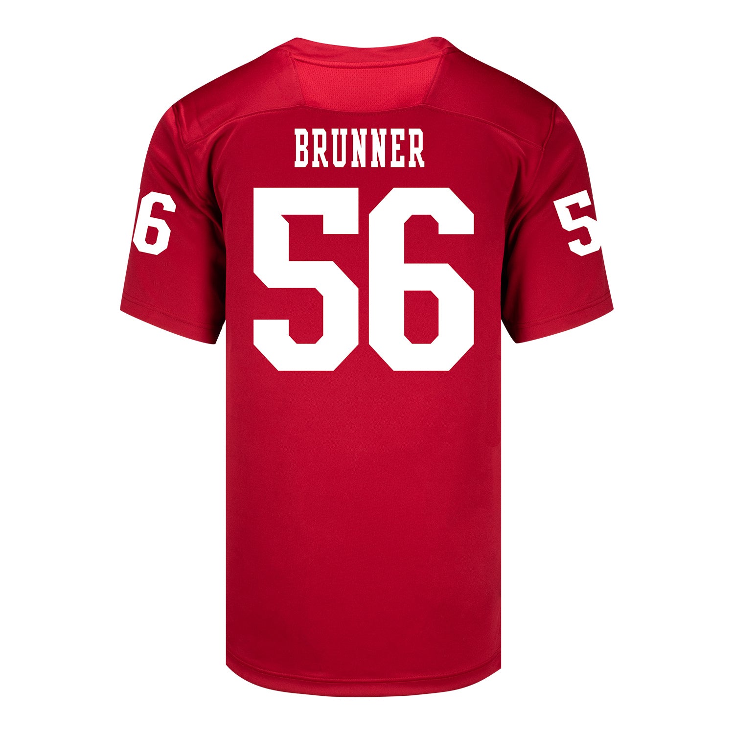 Indiana Hoosiers Adidas Football Student Athlete #56 Joe Brunner Premier Football Jersey
