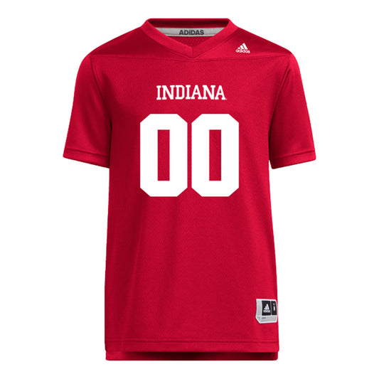 Indiana Hoosiers Personalized Crimson Jersey - Front View