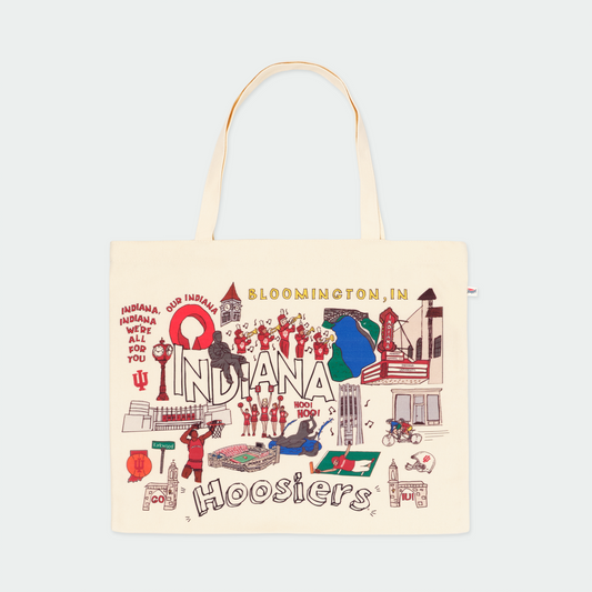 Indiana Hoosiers Campus Heritage Tote Bag