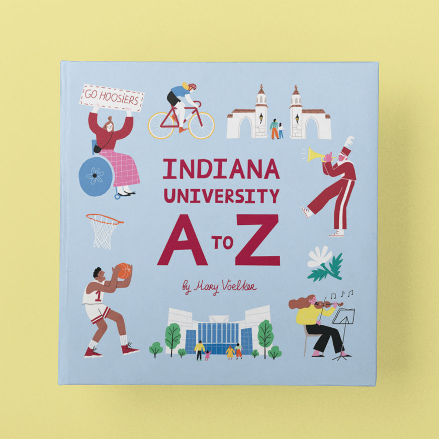 Indiana University A to Z Book - Front View