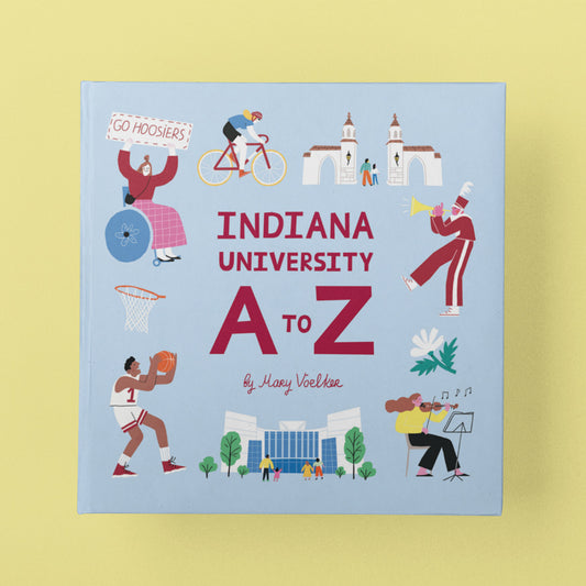 Indiana University A to Z Book - Front View