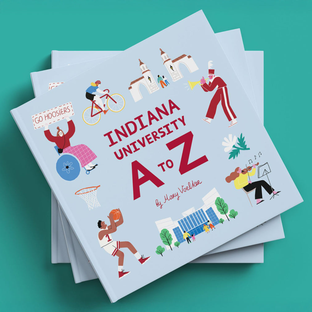 Indiana University A to Z Book - Full View