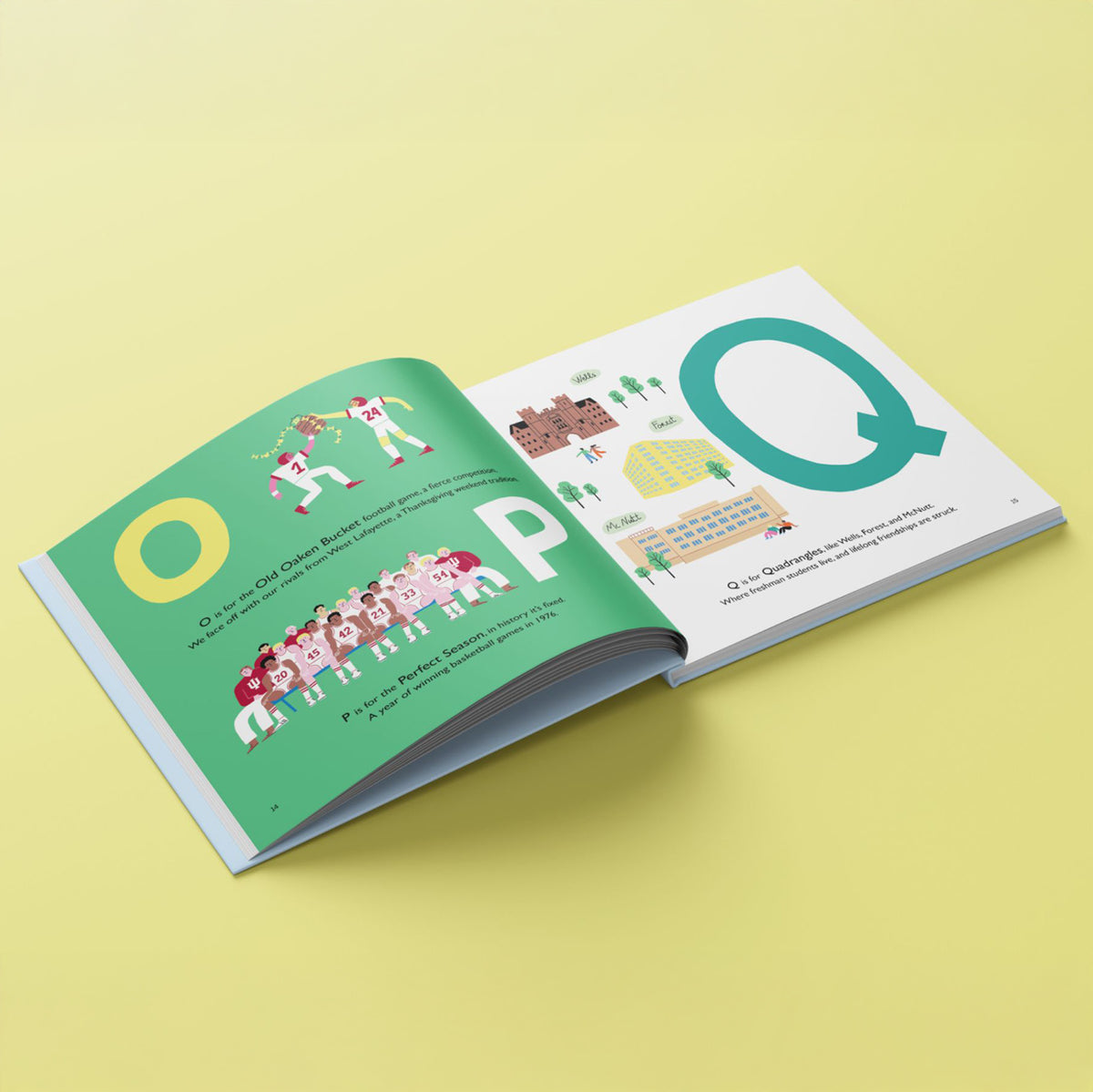 Indiana University A to Z Book - Q View