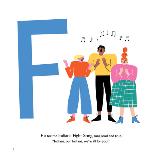 Indiana University A to Z Book - F View