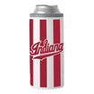 Indiana Hoosiers Candy Stripe Slim Hard Can Coozie - Front View