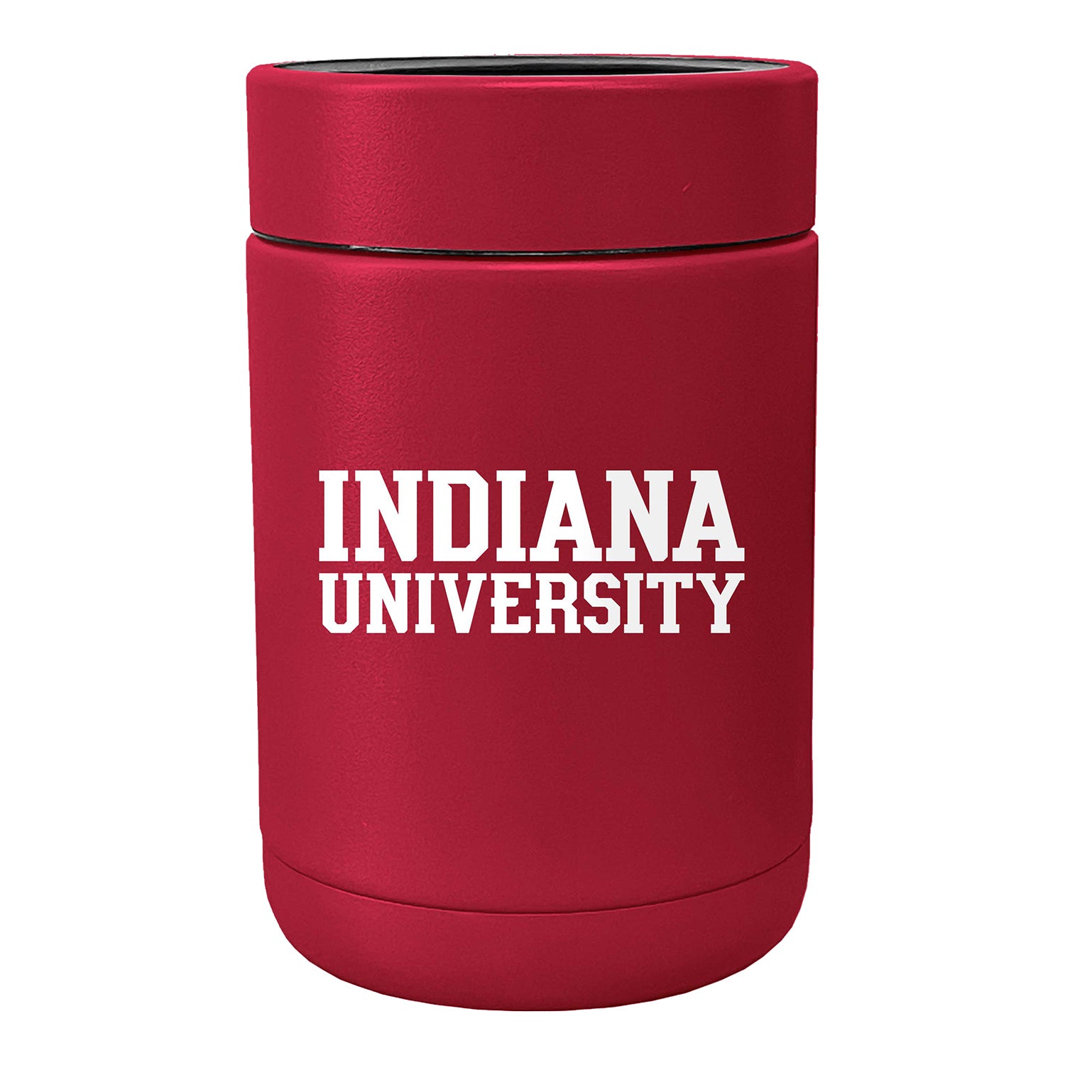 Indiana Hoosiers Red Universal Can Coolie - Back view
