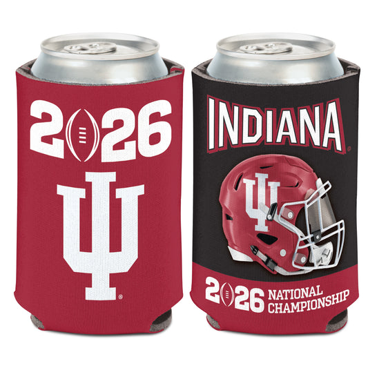 Indiana Hoosiers CFP 2025-2026 Bound Can Cooler - full view