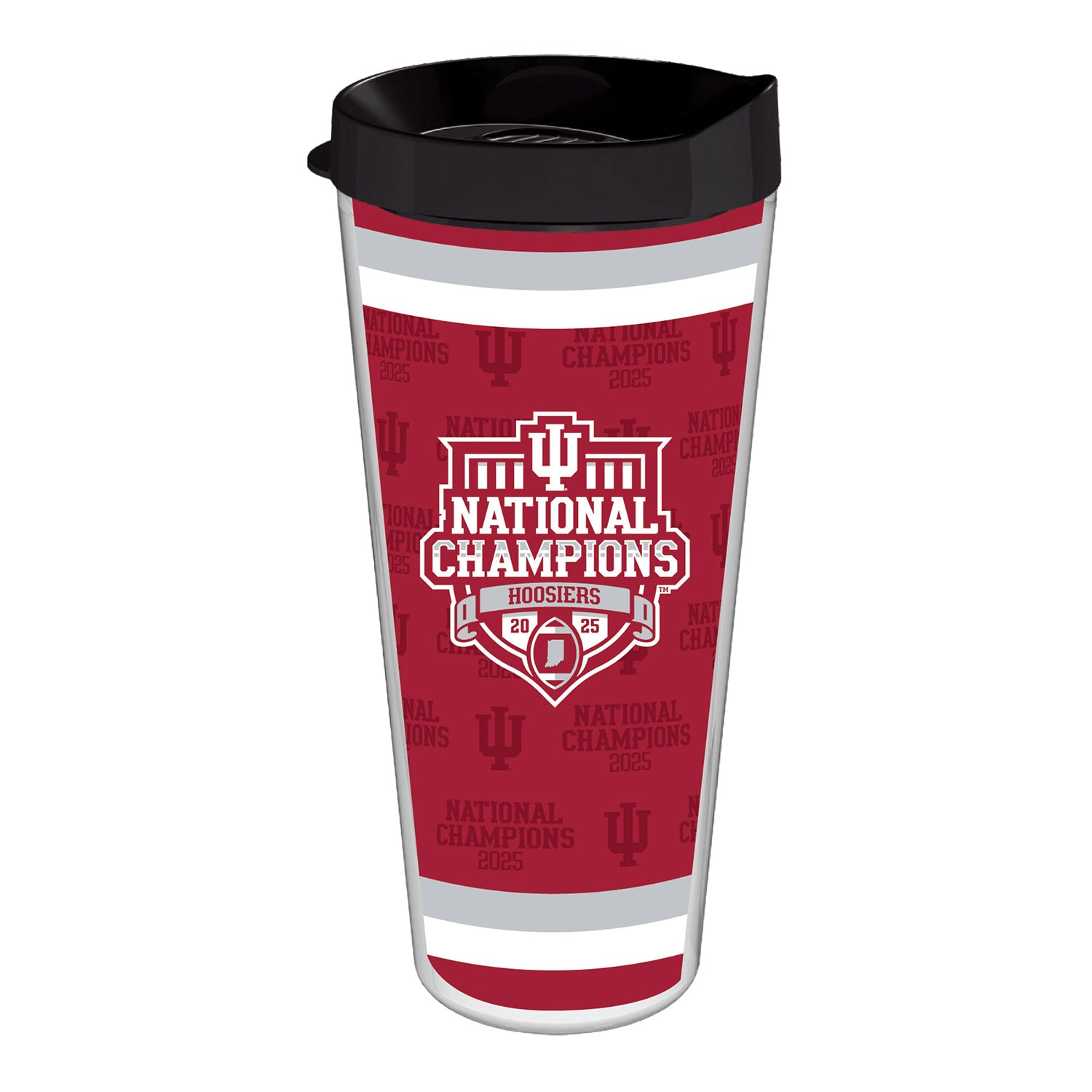 Indiana Hoosiers Indigo Falls 2025 College Football Playoff Champs Tumbler