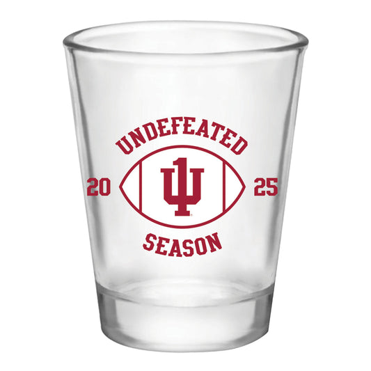 Indiana Hoosiers Indigo Falls 2025 College Football Playoff Champs Shot Glass