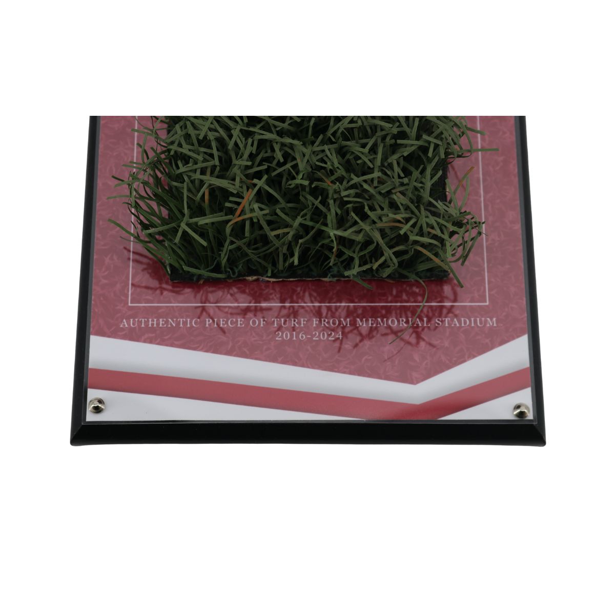 Indiana University Authentic Piece of Memorial Stadium Turf Plaque