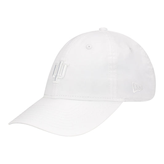 Indiana Hoosiers Ladies Functional Pony Tail White Hat - Front Left View