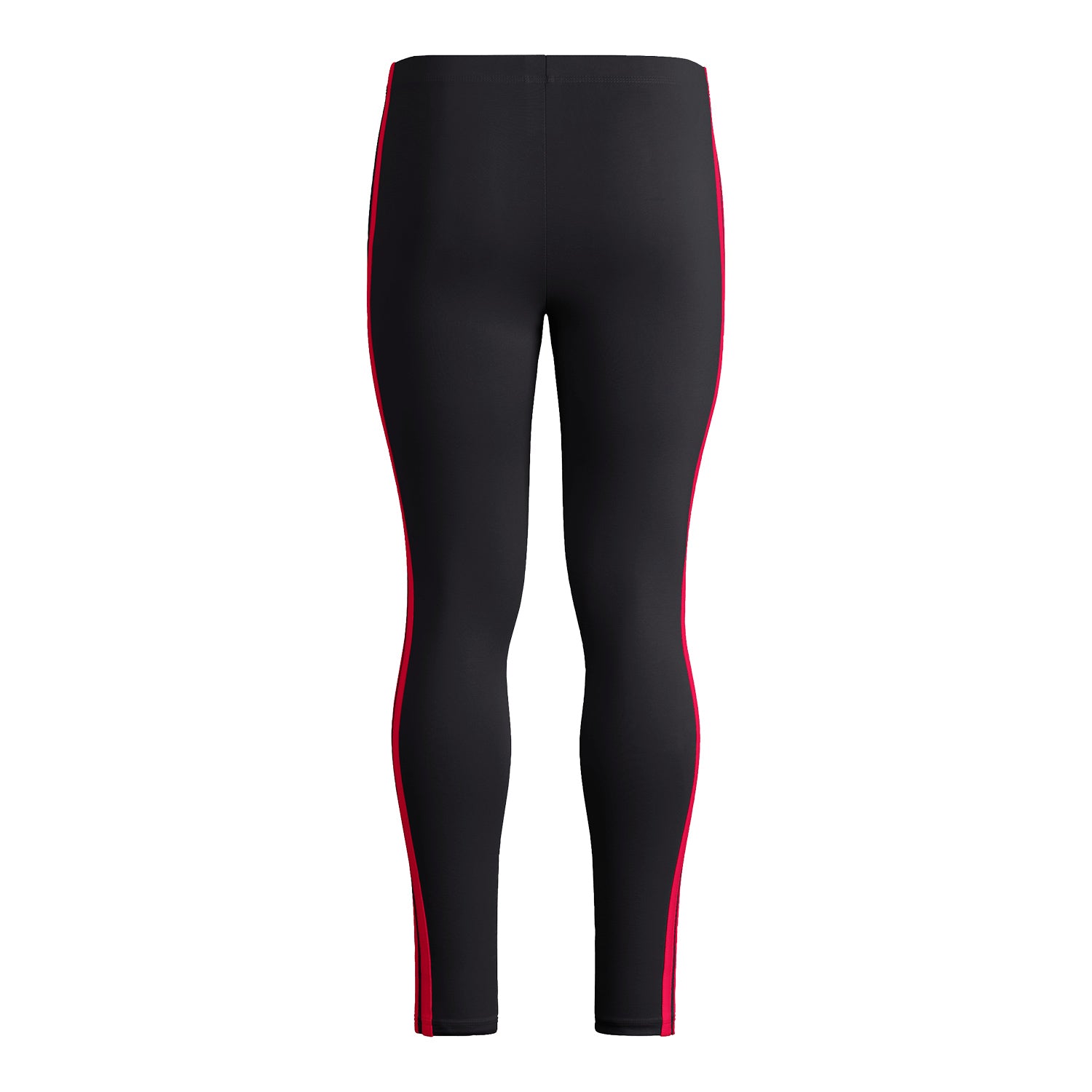 Indiana Hoosiers Adidas Ladies Black Leggings - Back View