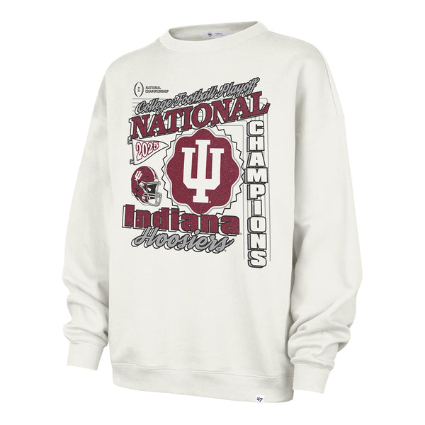Indiana Hoosiers 47 Brand 2025 National Champs Ladies Crewneck