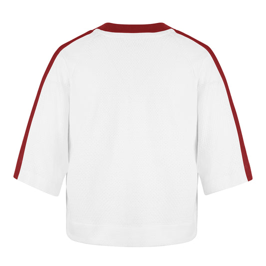 Indiana Hoosiers 47 Brand Raglan White T-Shirt - Back view