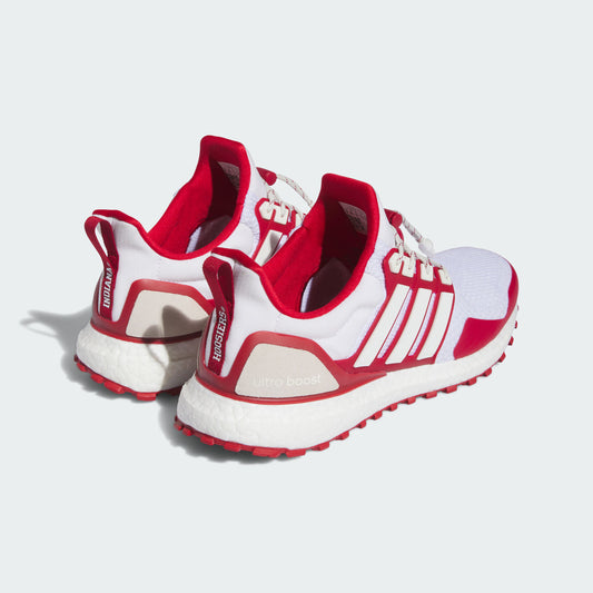 Indiana Hoosiers Adidas Ultraboost™ 1.0 Shoes - Angled Right Back View