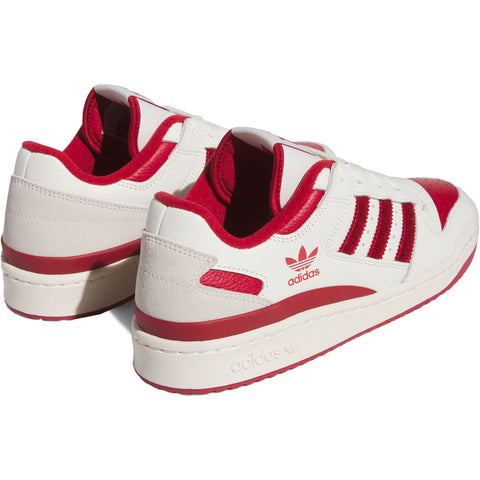 Indiana Hoosiers Adidas Originals Forum Low CL Shoes - Back Right View