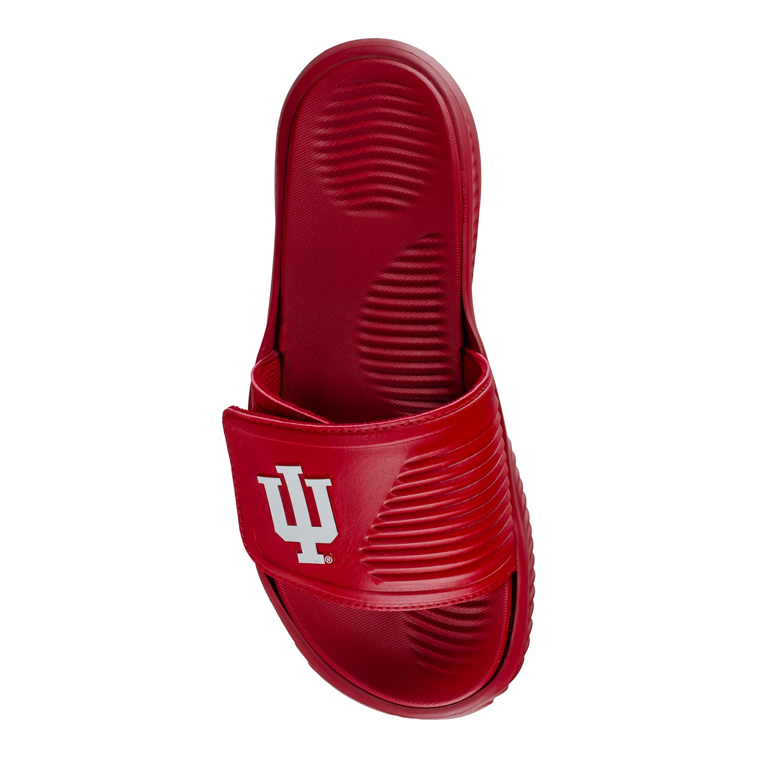 Indiana Hoosiers Adidas Alphabounce Crimson Slides - Right