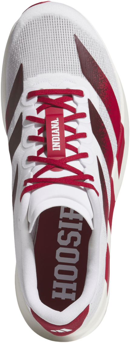 Indiana Hoosiers Adidas Adizero Evo Sl Running Shoes - Top View