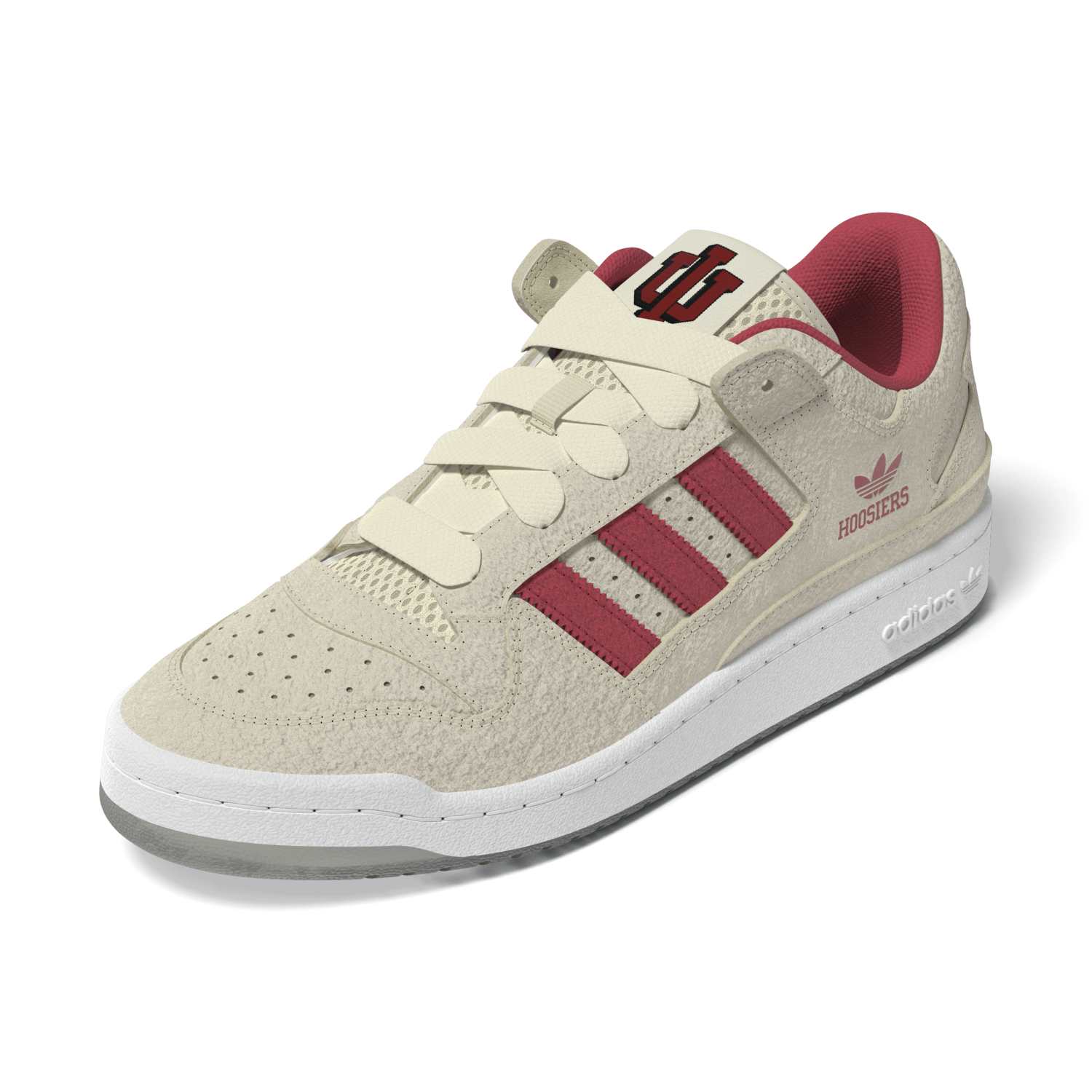 Indiana Hoosiers Adidas Forum 84 Low CL Shoes