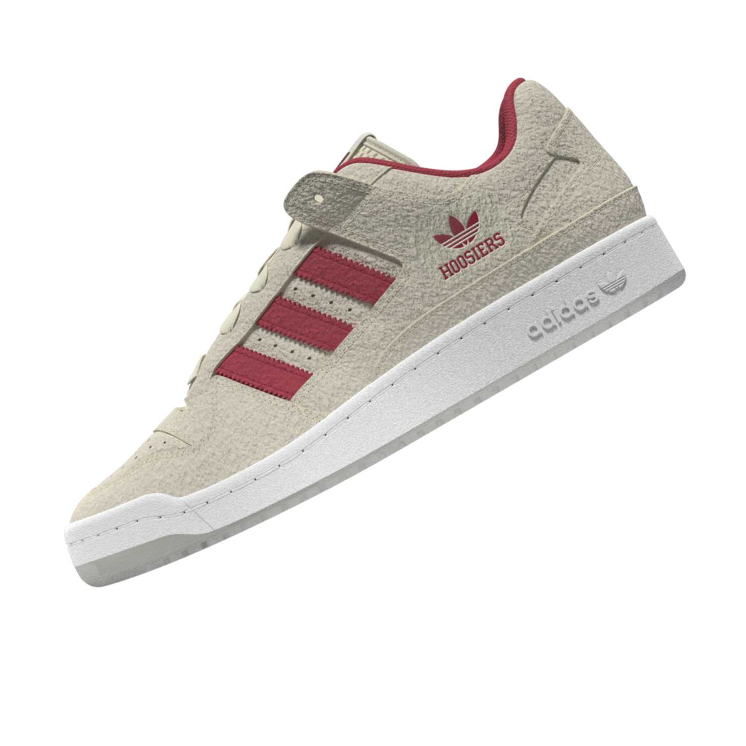 Indiana Hoosiers Adidas Forum 84 Low CL Shoes