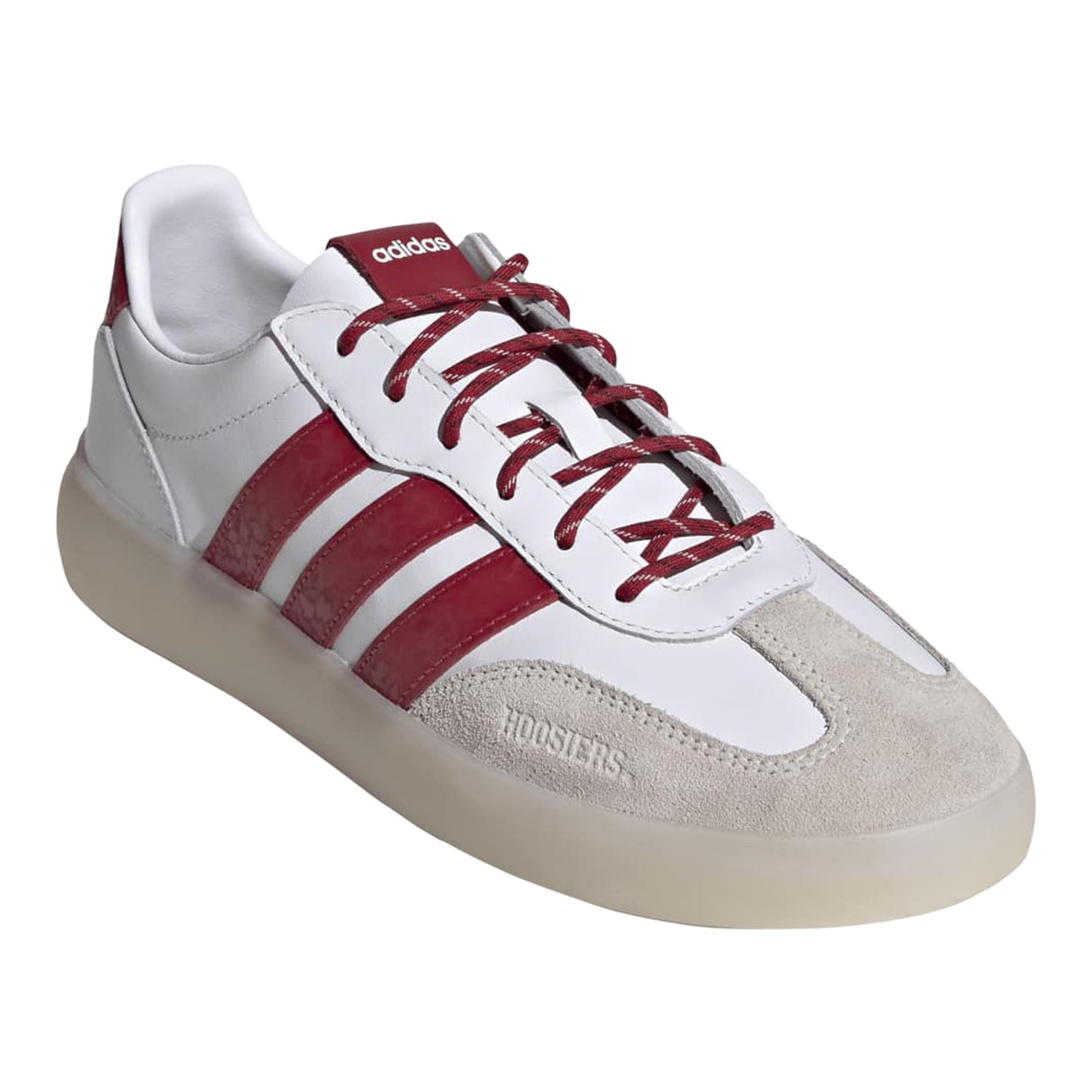 Indiana Hoosiers Adidas Barreda Decode Shoes - Front Right View