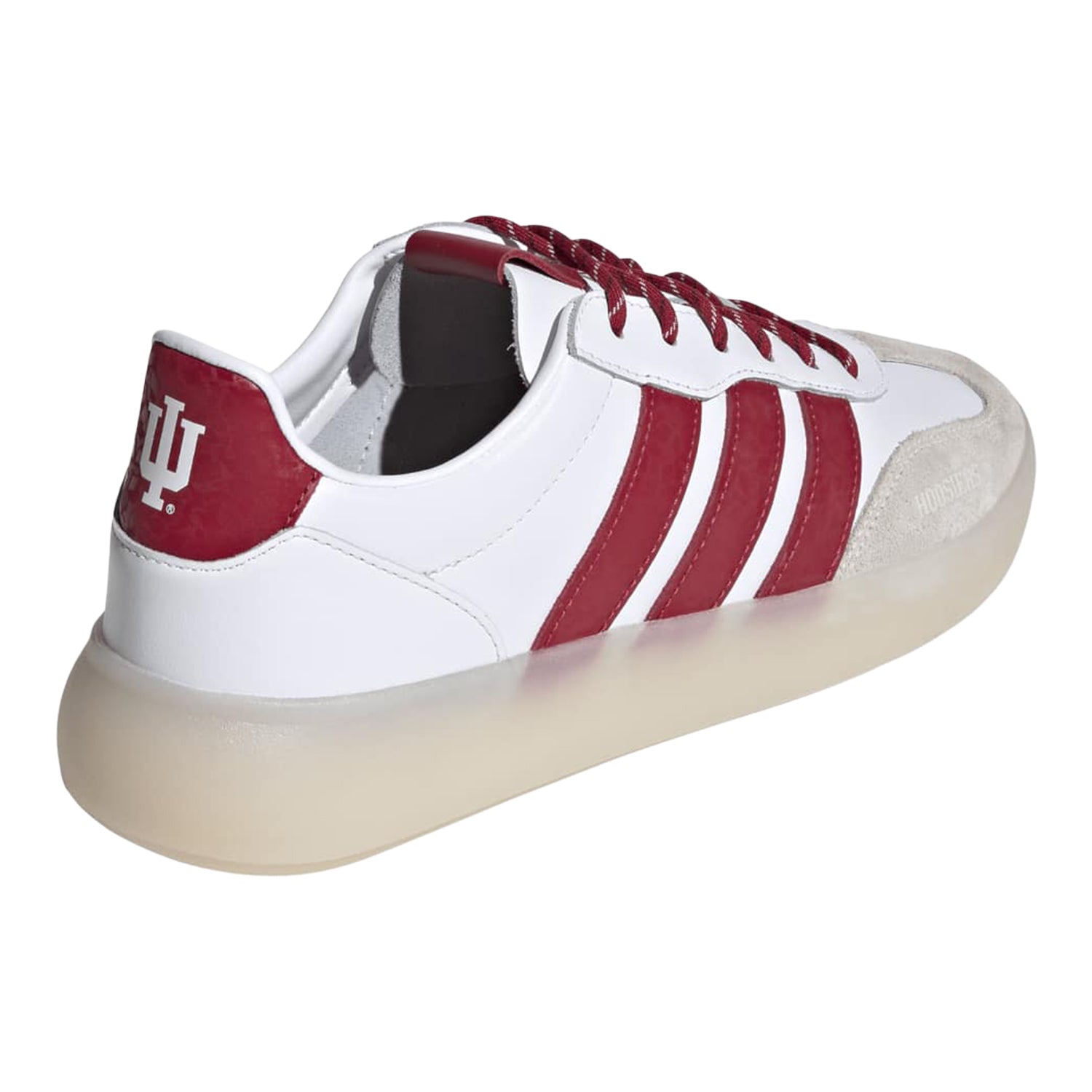 Indiana Hoosiers Adidas Barreda Decode Shoes - Back Right View