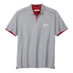 Indiana Hoosiers Sport Tailgater Grey Polo - Front View