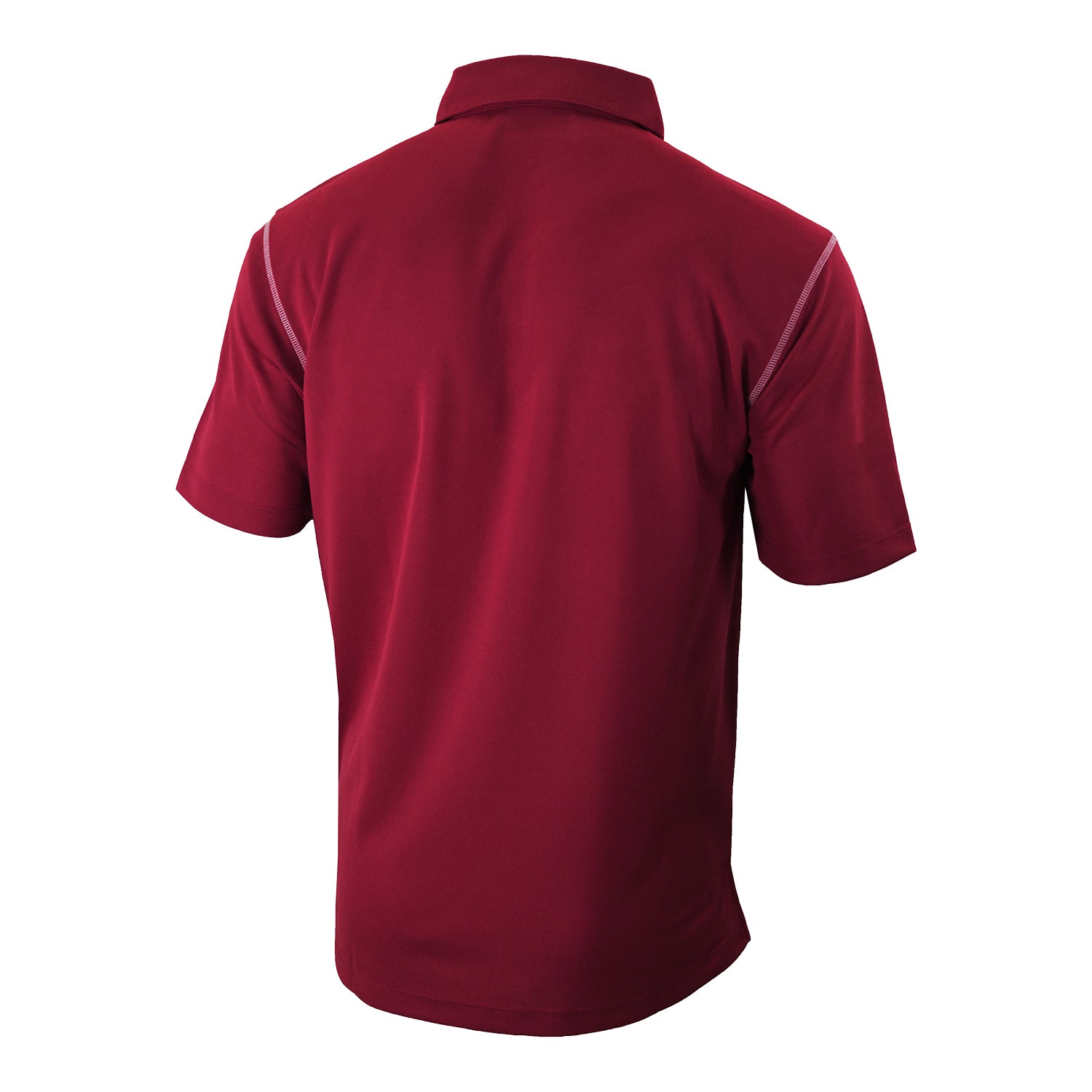 Indiana Hoosiers Shotgun Crimson Polo - Back View