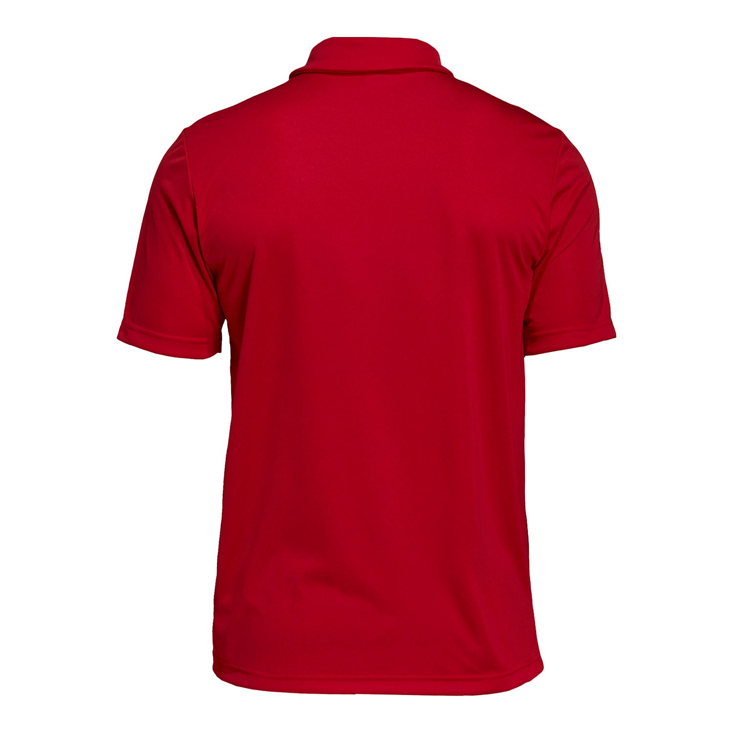 Indiana Hoosiers Adidas 8-Star Soccer Crimson Polo - Back View