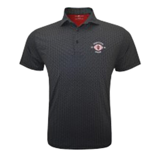 Horn Legend Indiana Hoosiers 2025 Undefeated Season Black Spiral Polo