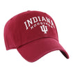 Indiana Hoosiers Ryker Wordmark Crimson Adjustable Hat - Front View