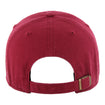 Indiana Hoosiers Ryker Wordmark Crimson Adjustable Hat - Back View