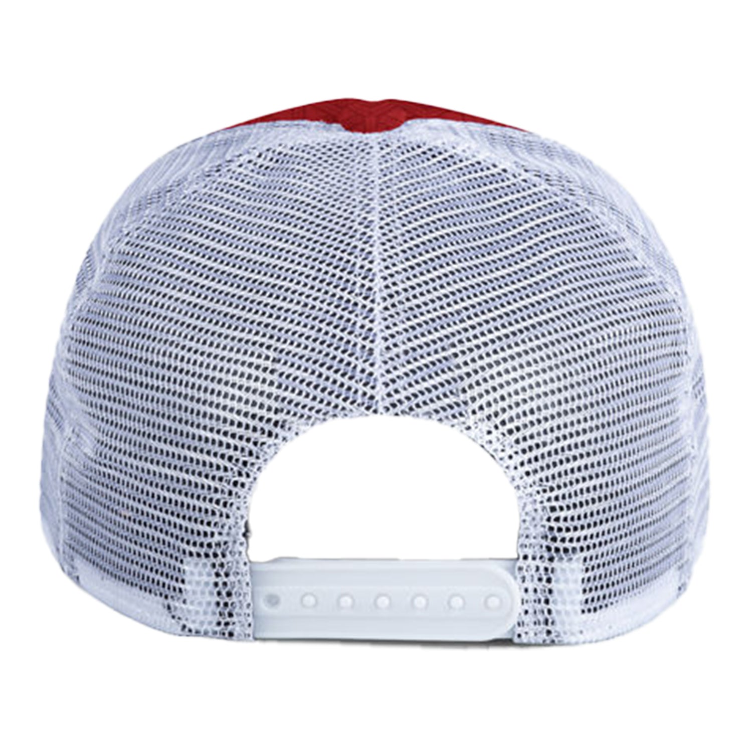 Indiana Hoosiers Adidas Foam Trucker Crimson Adjustable Hat - Back View