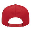 Indiana Hoosiers Retro Script Snap Crimson Adjustable Hat - Back View