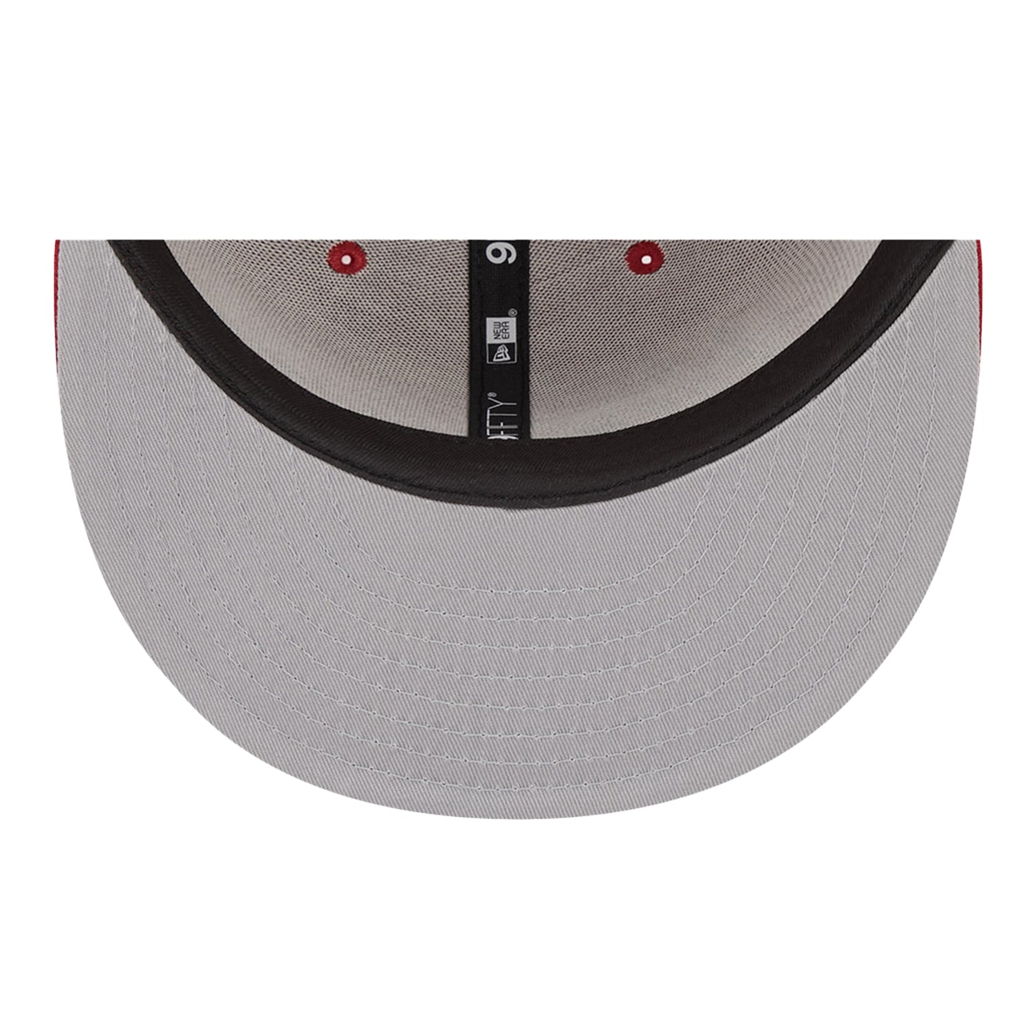 Indiana Hoosiers Retro Script Snap Crimson Adjustable Hat - Under Brim