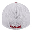 Indiana Hoosiers Two Tone Neo Logo Crimson Flex Hat - Back View