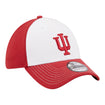 Indiana Hoosiers Two Tone Primary Logo White Flex Hat - Front Right View