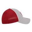 Indiana Hoosiers Pipe Two Tone Grey and Crimson Flex Hat - Right View