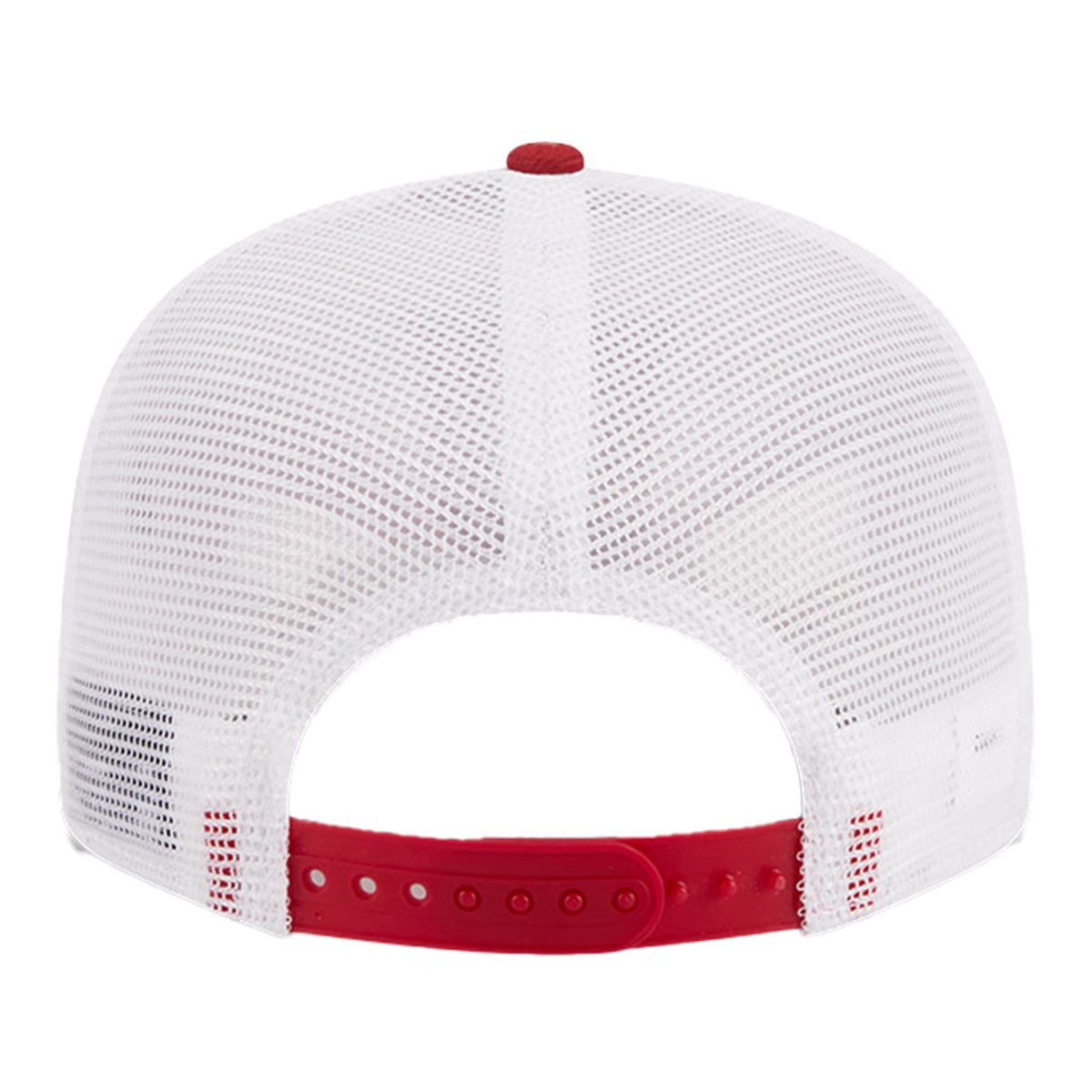 Indiana Hoosiers Tear Mech Snap Crimson Adjustable Hat - Back View