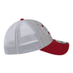 Indiana Hoosiers Round Logo Heather Grey Flex Hat - Right VIew